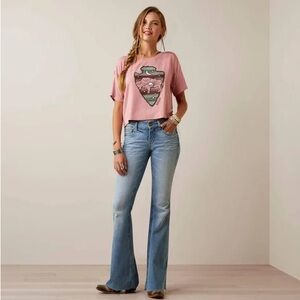 Ariat R.E.A.L Denim mid-rise flare